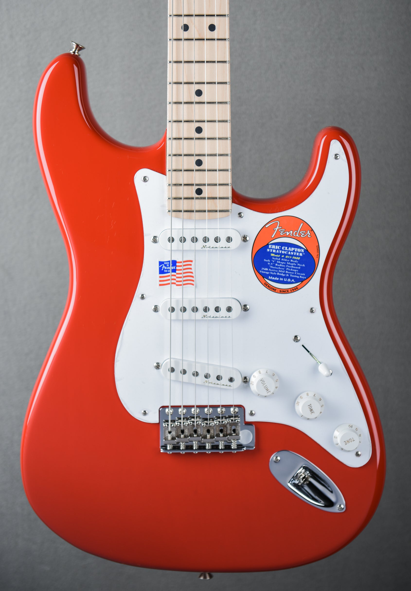 Eric Clapton Stratocaster - Torino Red – Dave's Guitar Shop