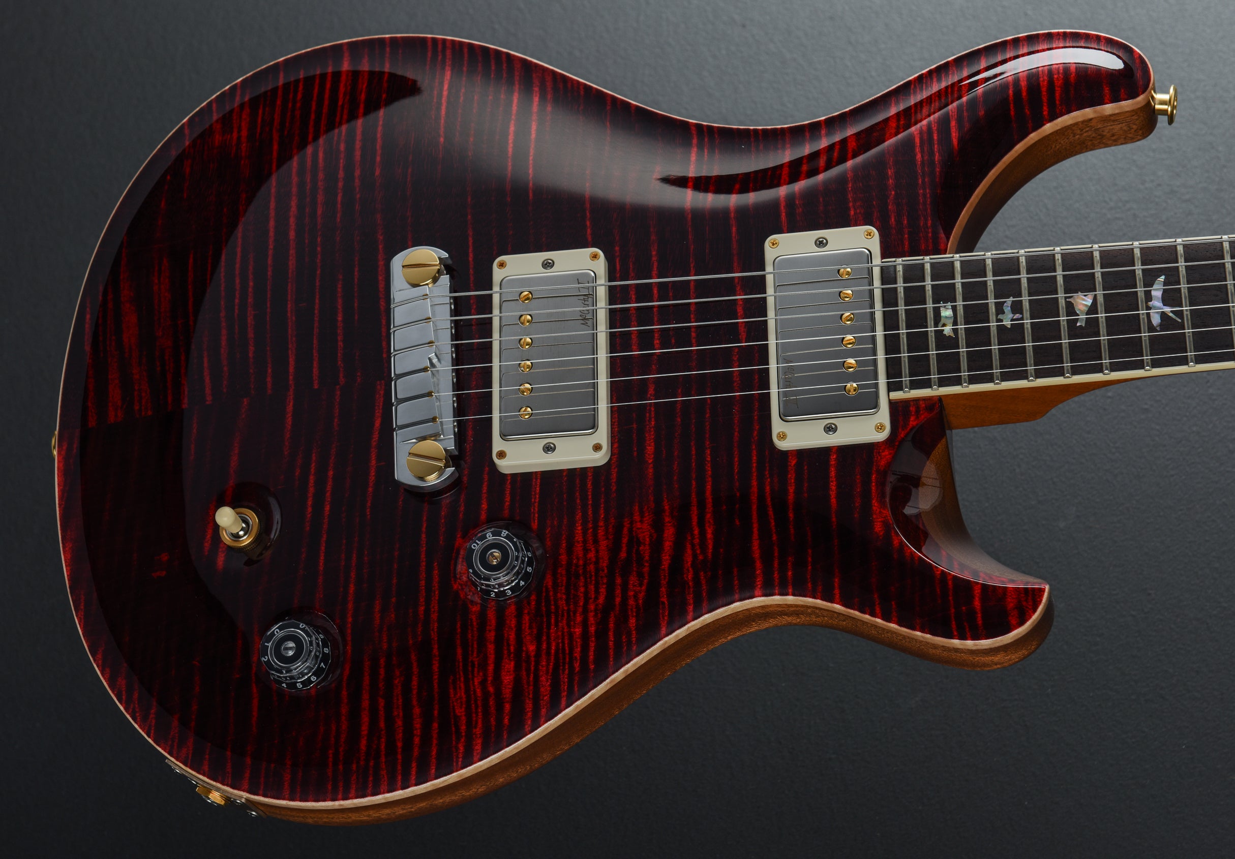 McCarty 10 Top - Red Tiger Wraparound Burst – Dave's Guitar Shop