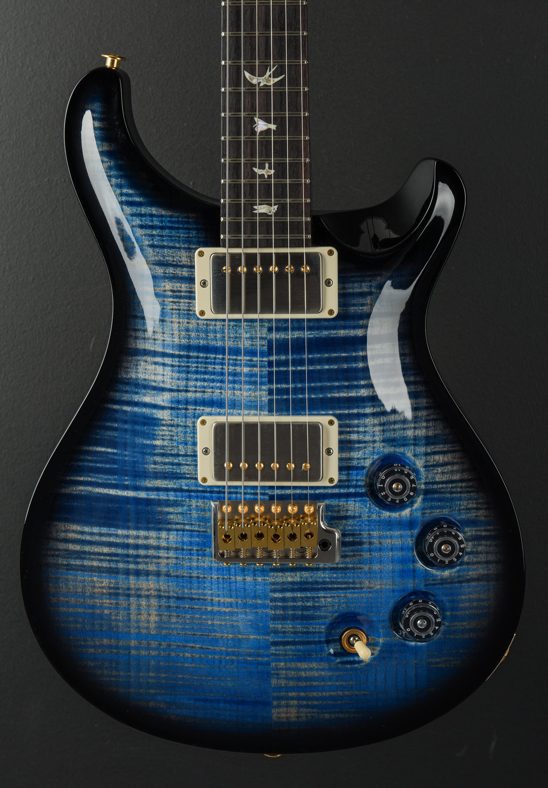 DGT (David Grissom Trem) 10 Top w/Birds - Blue Jean Wraparound Smoke Burst