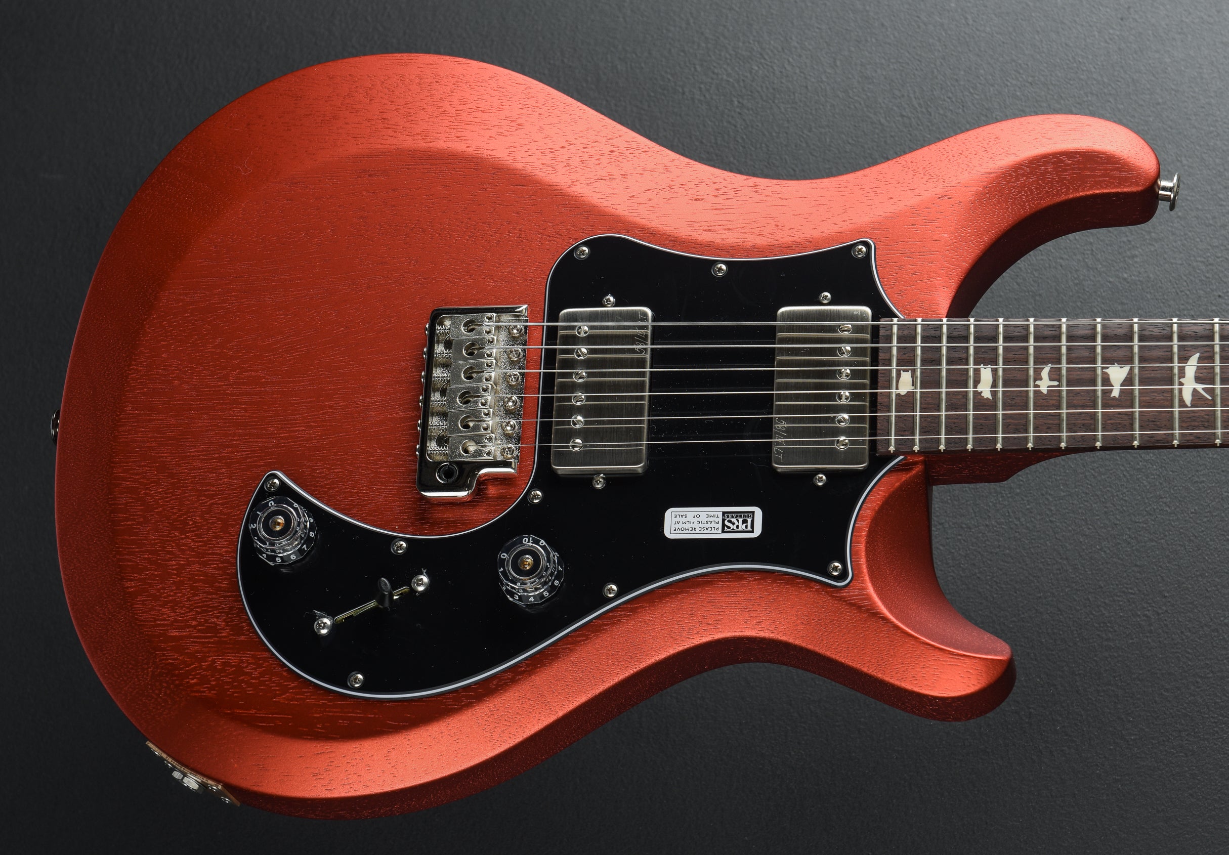 S2 Standard 24 Satin - Red Apple Metallic – Dave's Guitar Shop