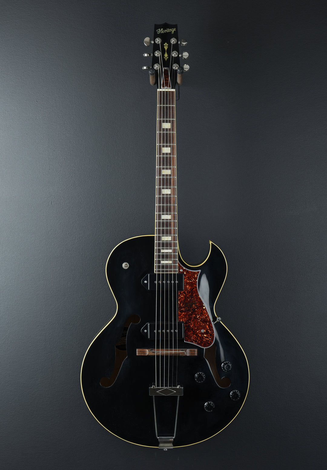 Custom Shop Factory Special H-575 with Dogear P90s - Ebony
