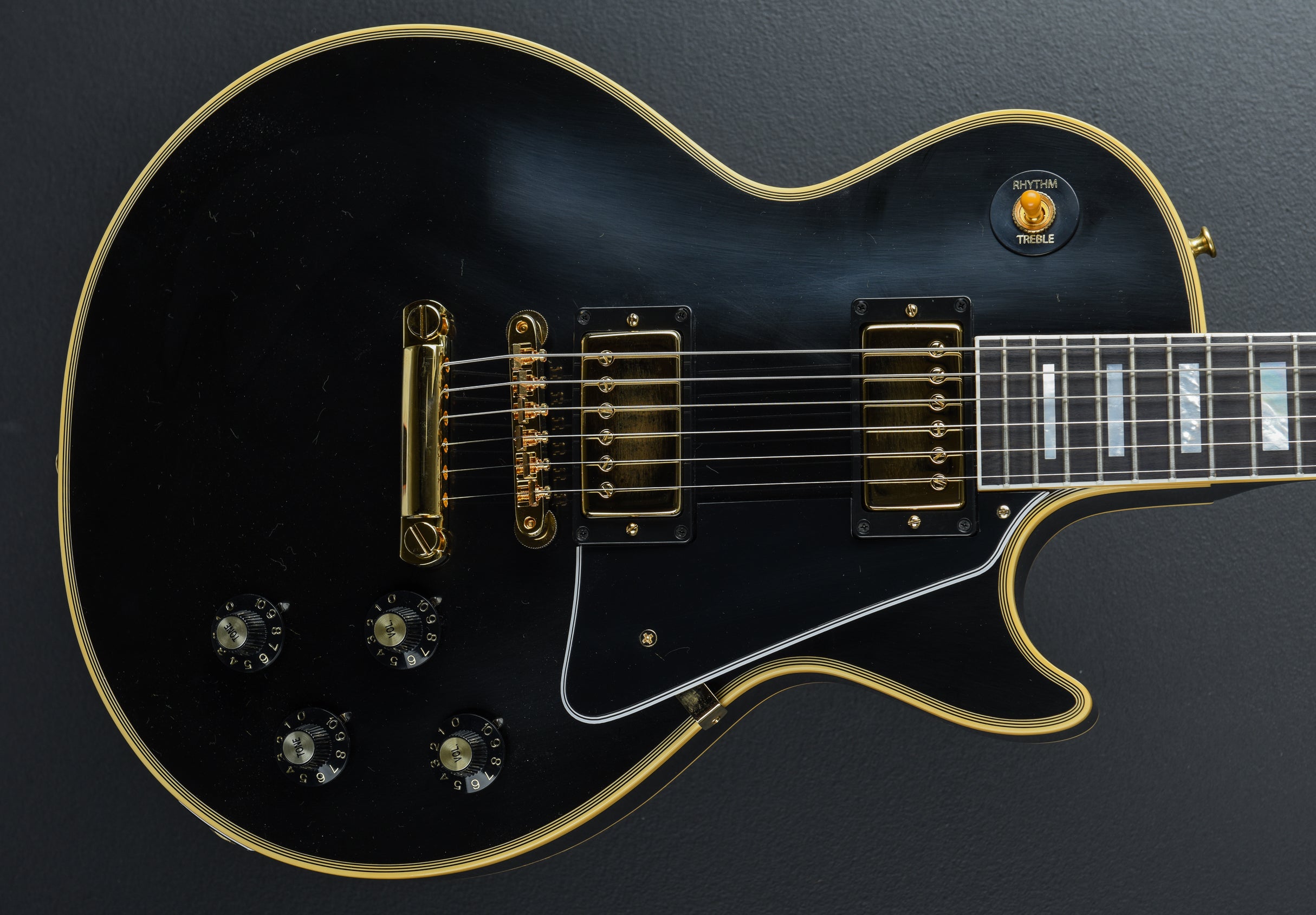 1968 Les Paul Custom Reissue VOS - Ebony – Dave's Guitar Shop