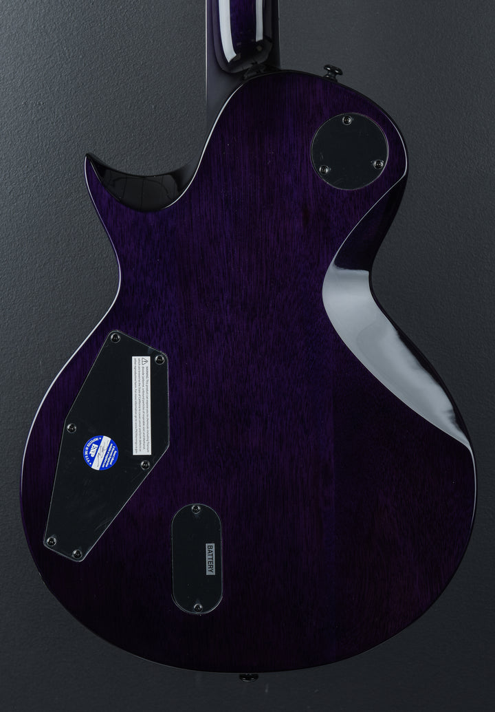 EC-1000 QM - See Thru Purple Sunburst