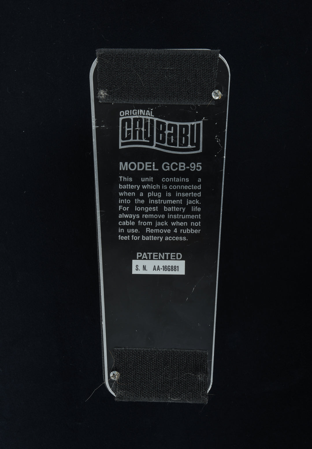 GCB95 Cry Baby Wah, Recent