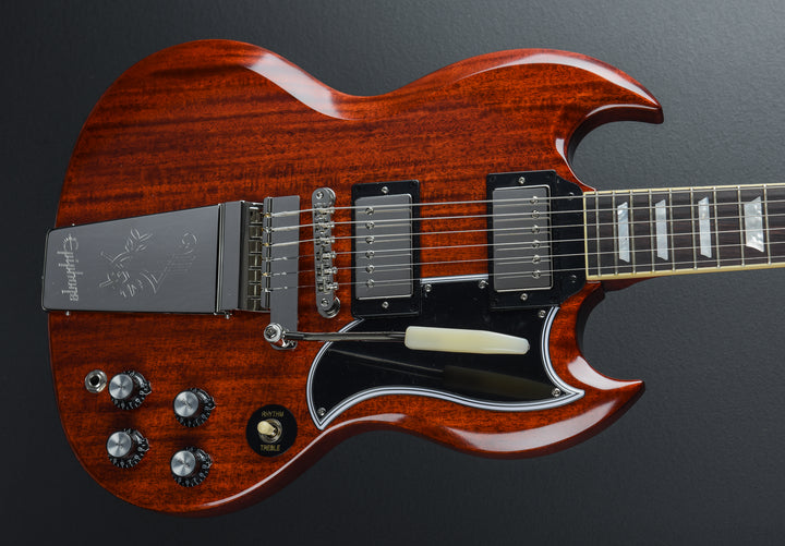 "Inspired by Gibson Custom" 1964 SG Standard Reissue w/Maestro Vibrola - Cherry Red