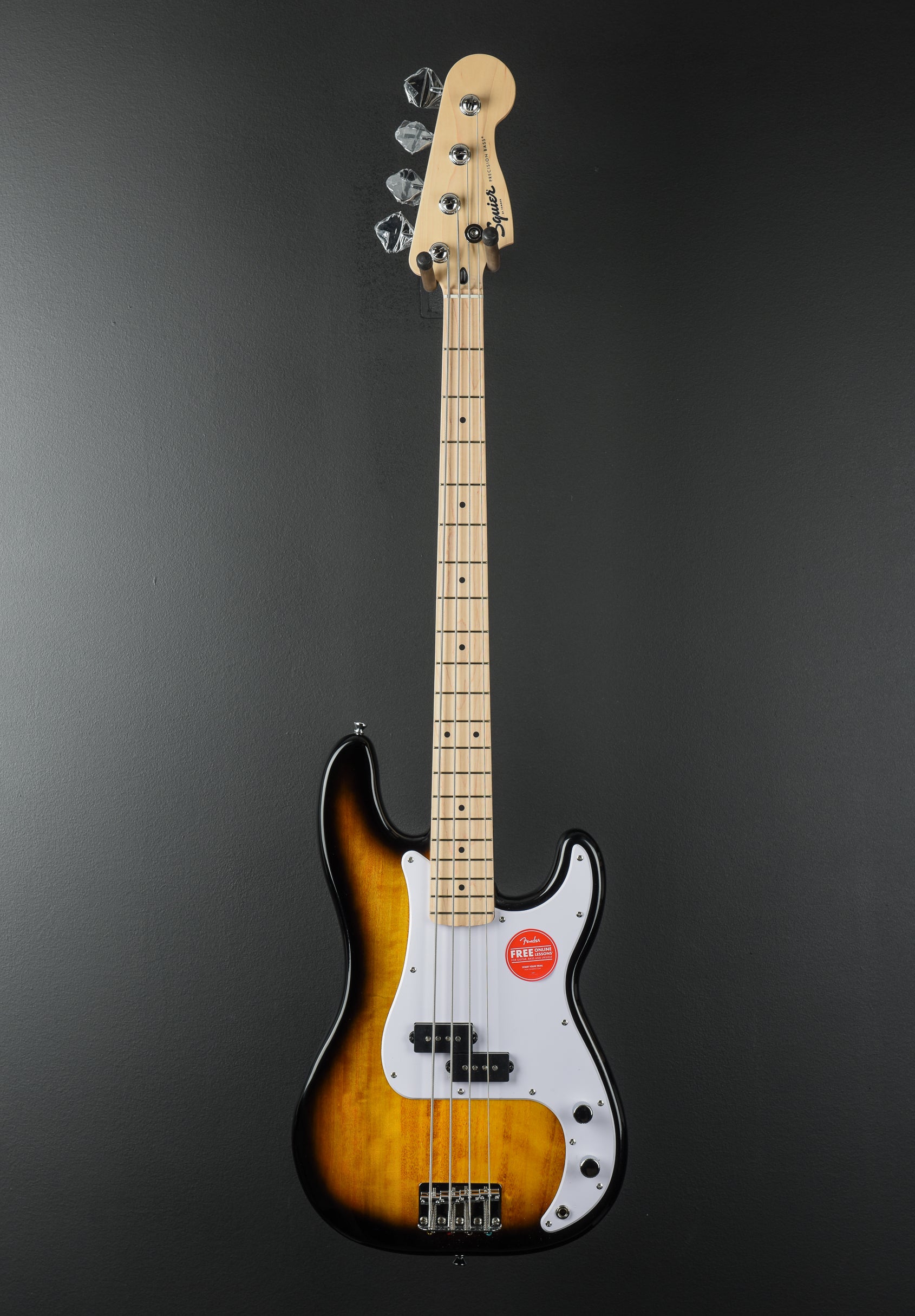 Sonic Precision Bass - Two Color Sunburst w/Maple – Dave's Guitar Shop