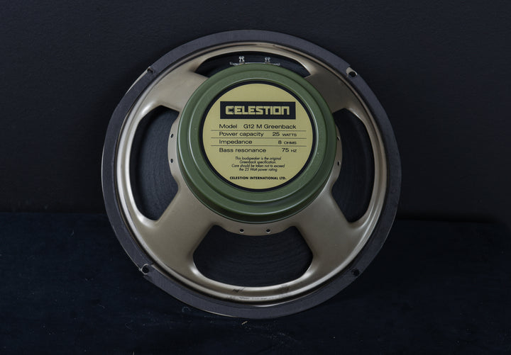 G12 M Greenback 12" Speaker 'Recent