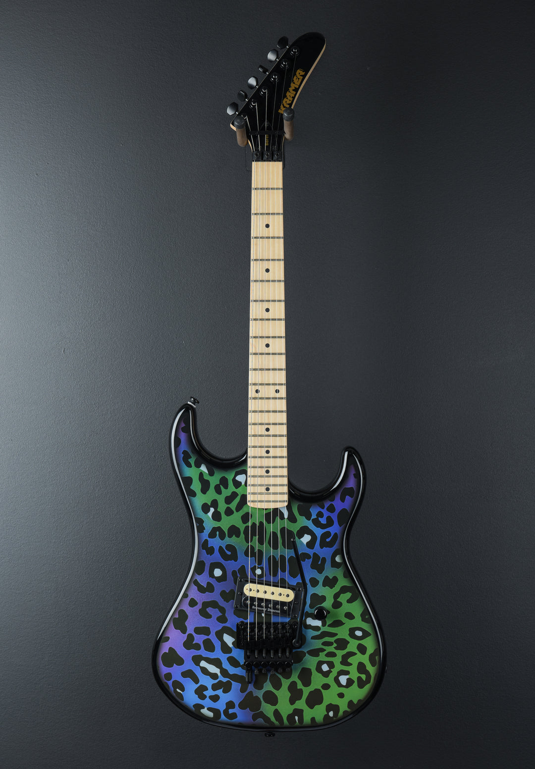 Baretta "Feral Cat" Custom Graphic w/ EVH D-Tuna - Rainbow Leopard