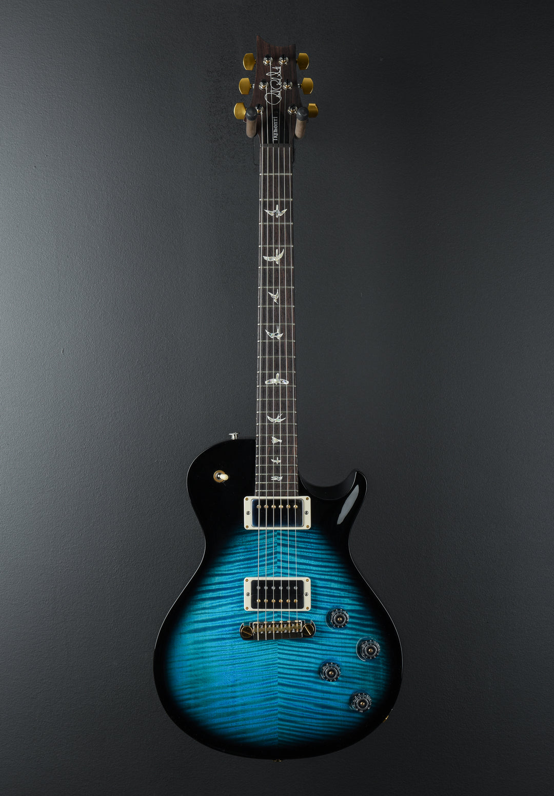 Mark Tremonti Signature 10 Top w/Stoptail - Aqua Smokewrap Burst