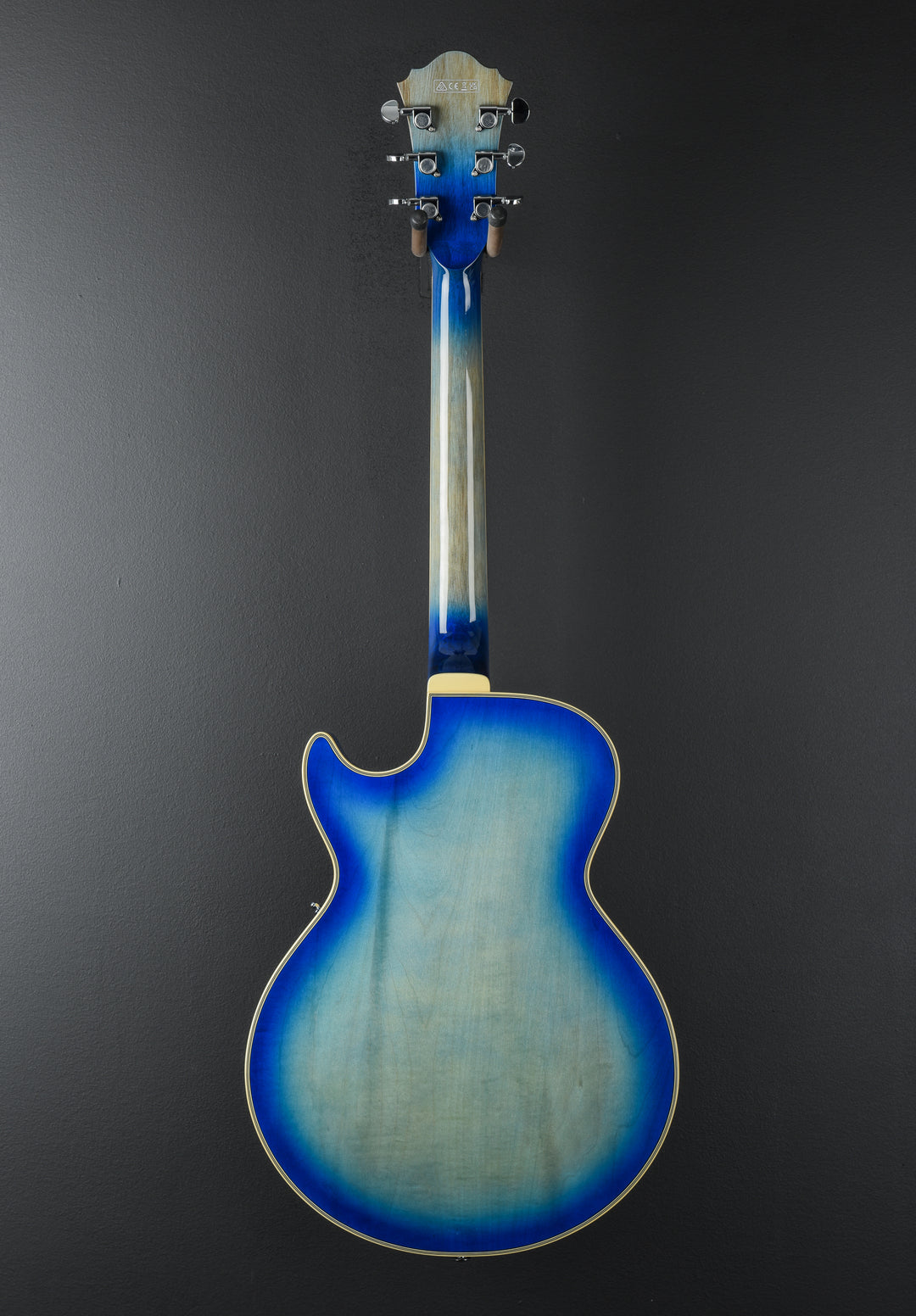 GB10EMJBB George Benson Signature Hollowbody - Jet Blue Burst