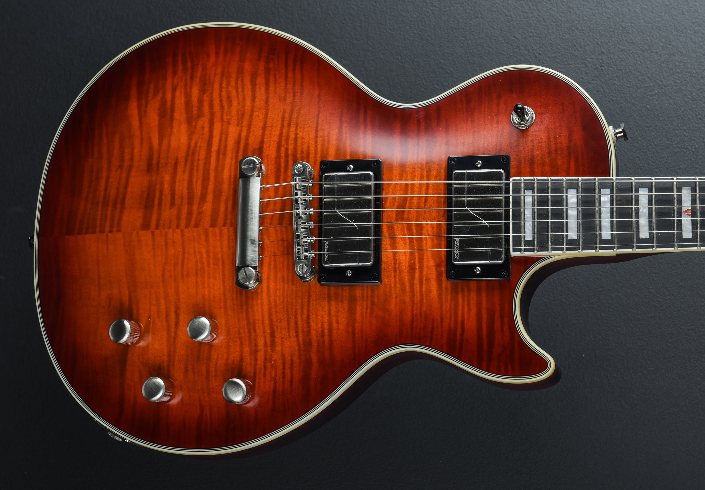 Les Paul Prophecy - Aged Bengal Tiger Burst – Dave's Guitar Shop