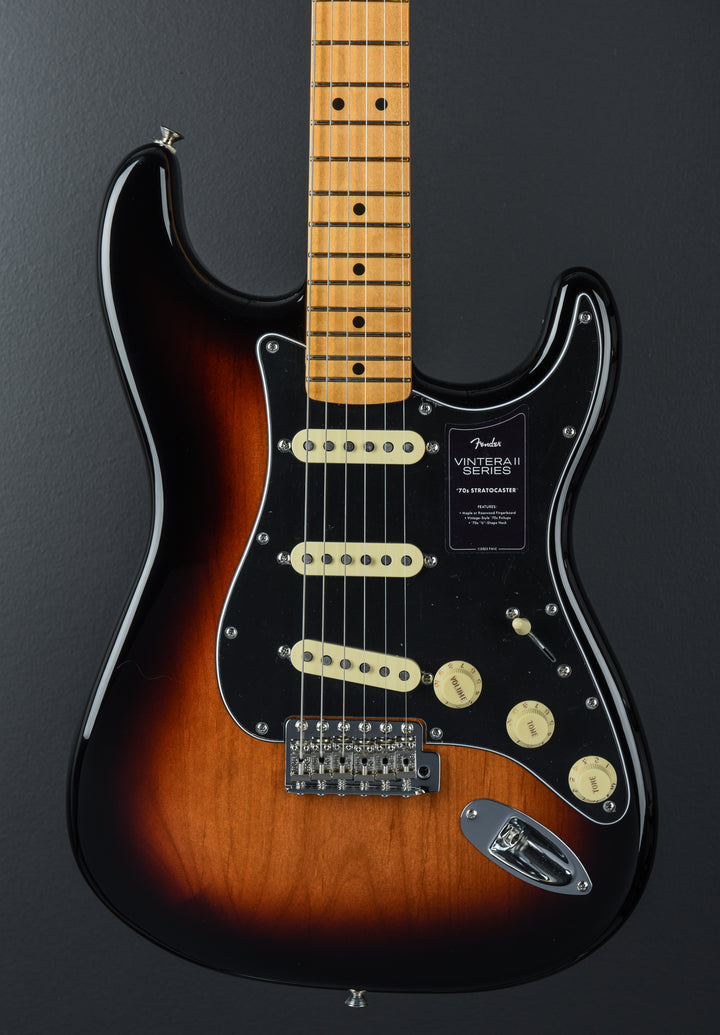 Vintera II 70's Stratocaster - 3 Color Sunburst w/Maple