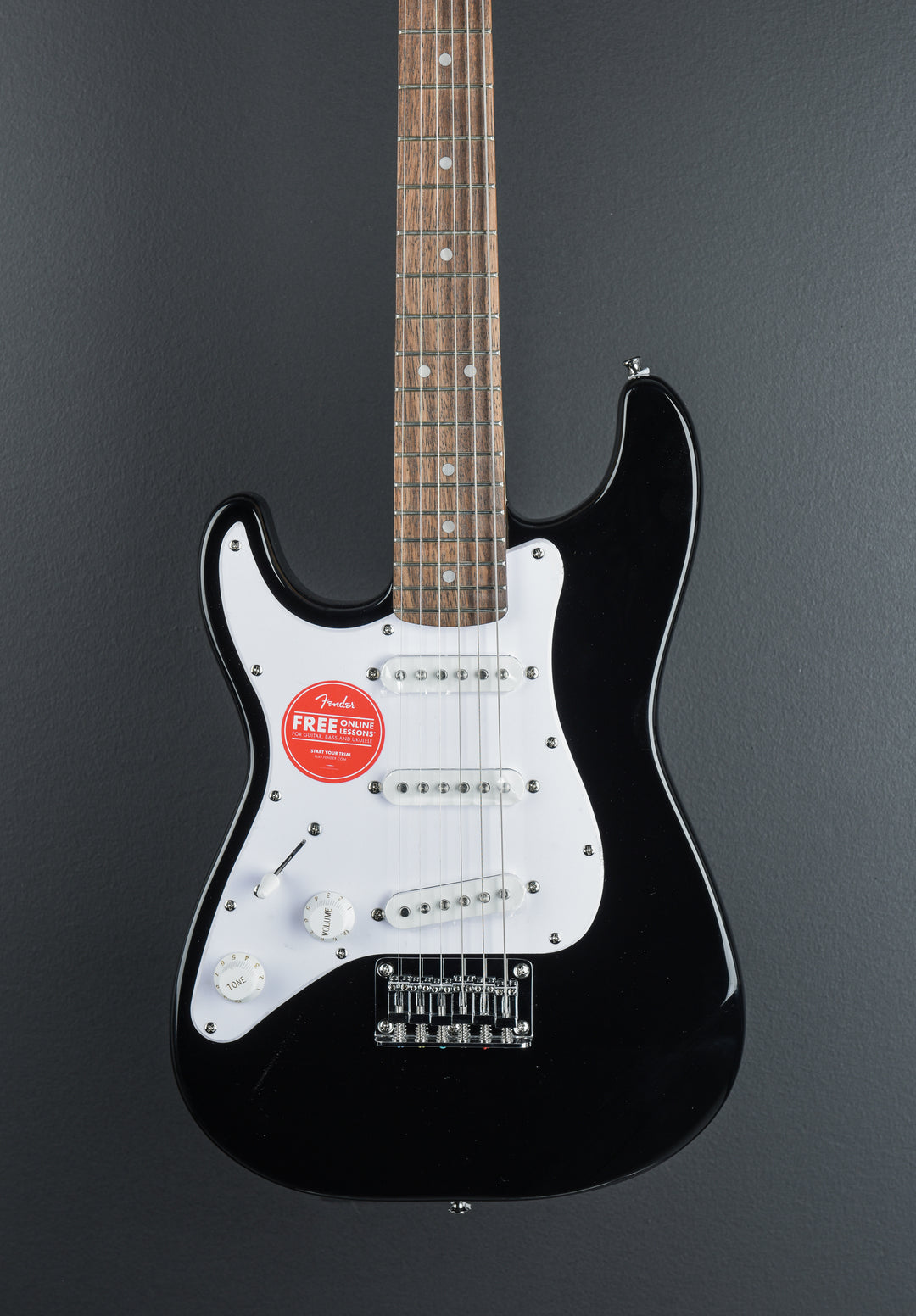 Mini Strat Left Hand - Black