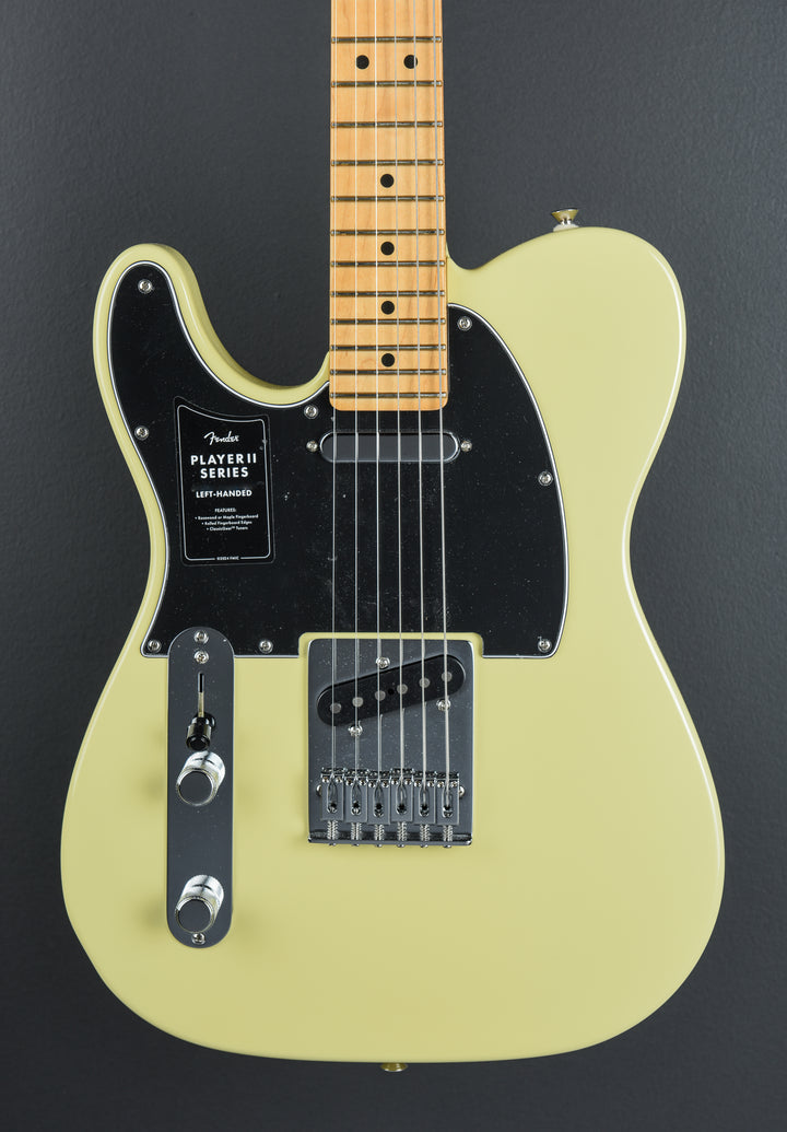Player II Telecaster - Hialeah Yellow w/Maple Left Hand
