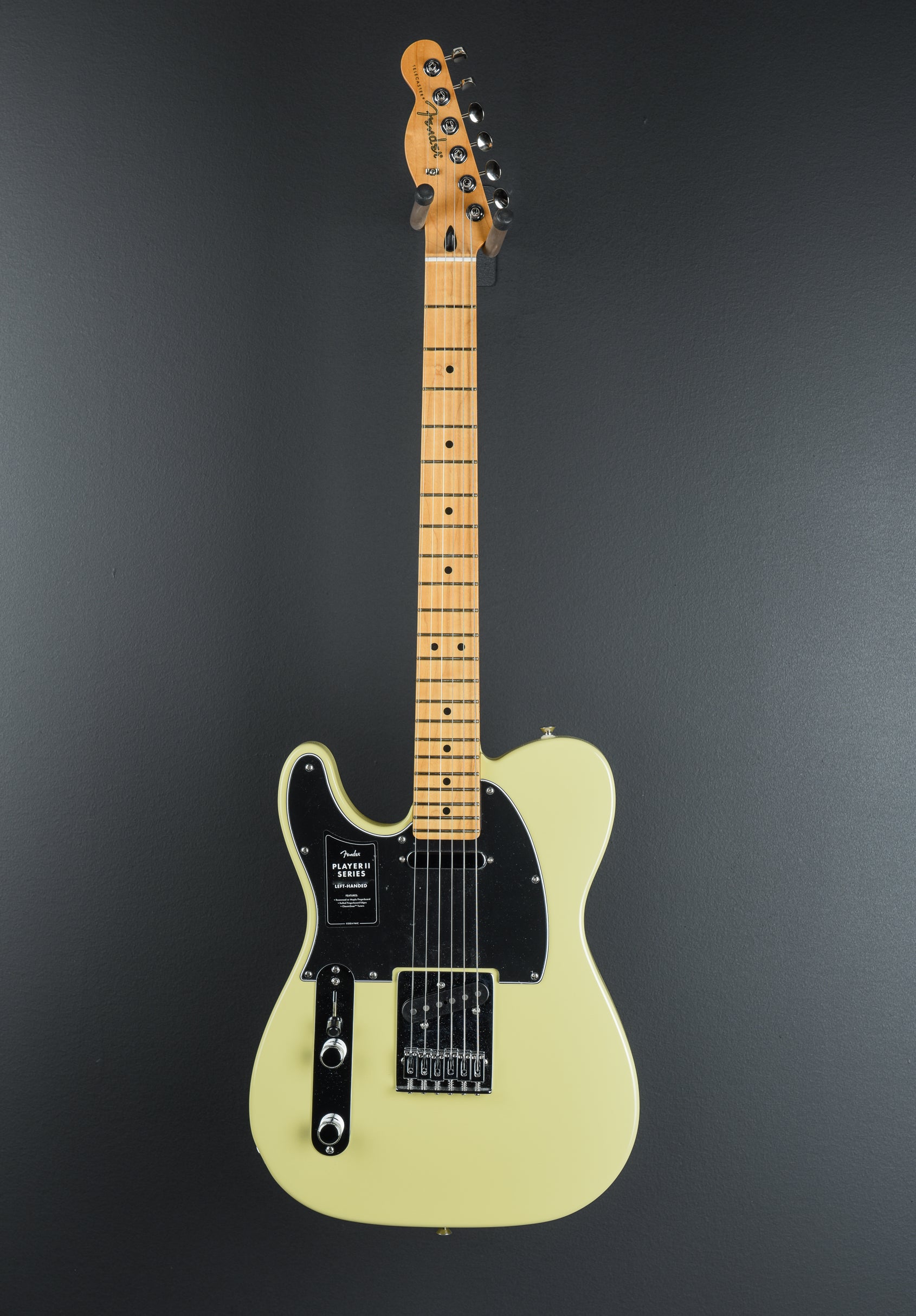 Fender Player Telecaster　LH　イエロー Player II Telecaster - Hialeah Yellow w/Maple Left Hand