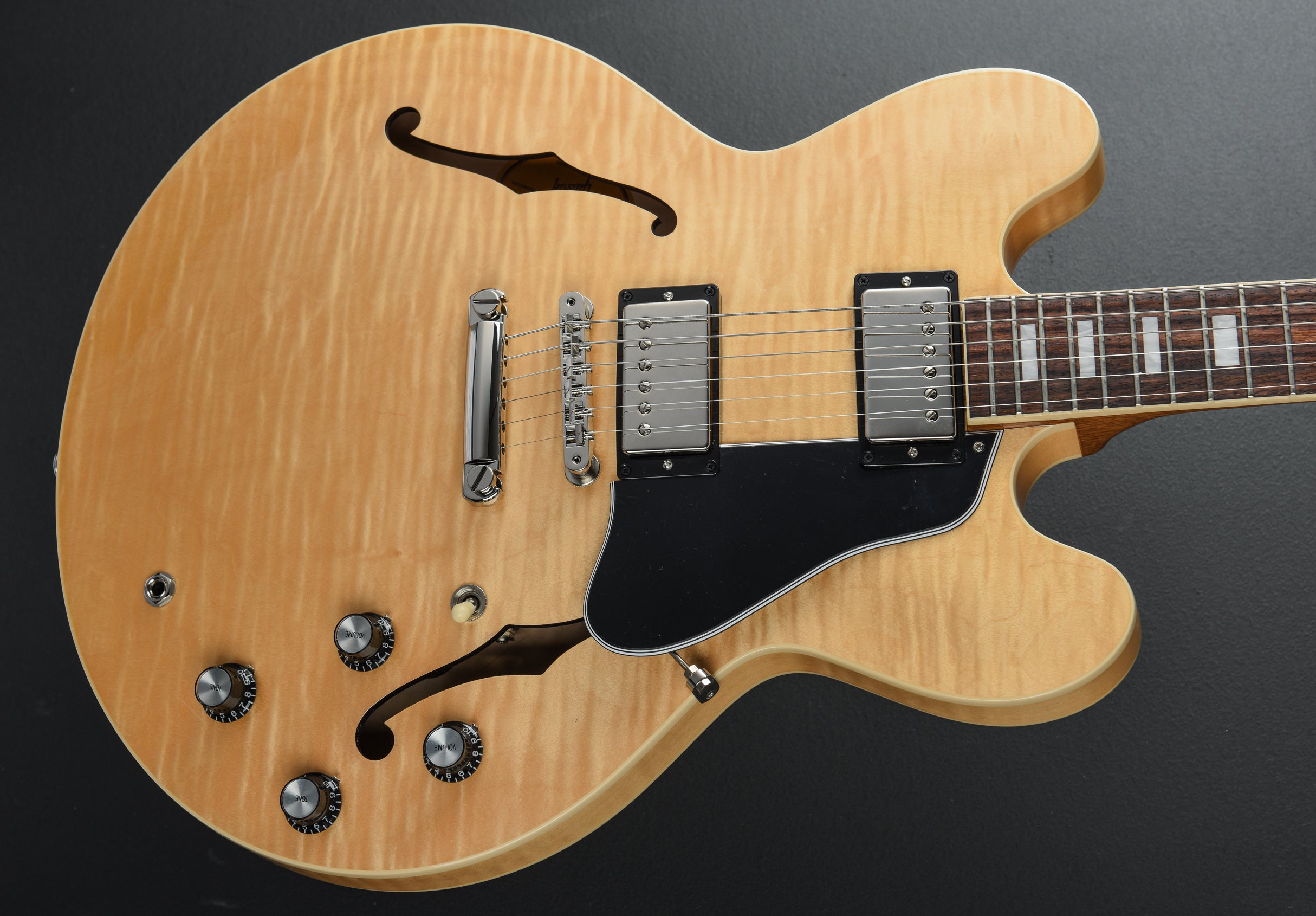ES-335 Figured - Antique Natural – Dave's Guitar Shop