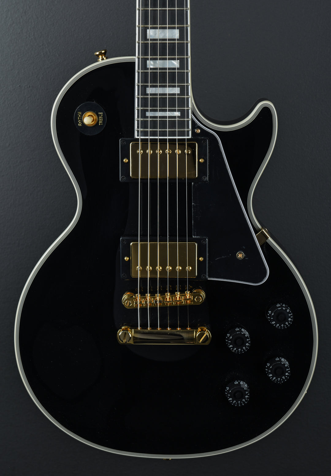 "Inspired by Gibson Custom" Les Paul Custom - Ebony