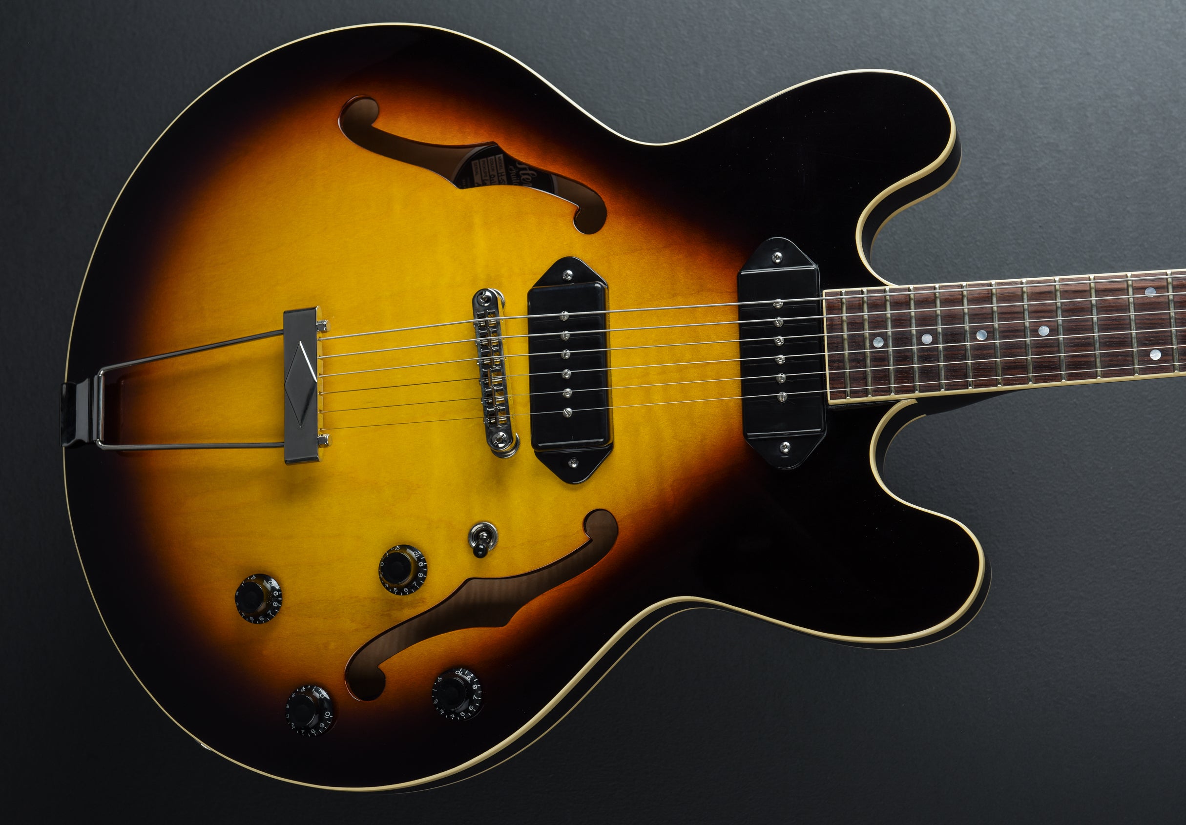 Fully hollow electric guitars hotsell