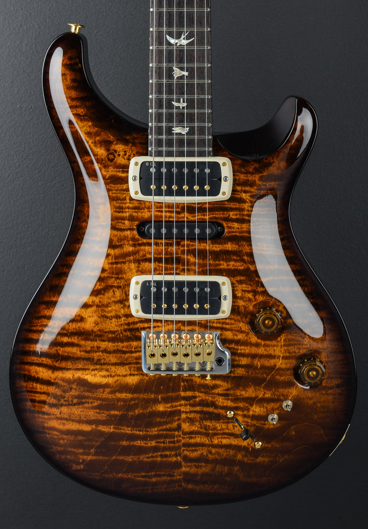 Modern Eagle V 10 Top - Black Gold Wraparound Burst