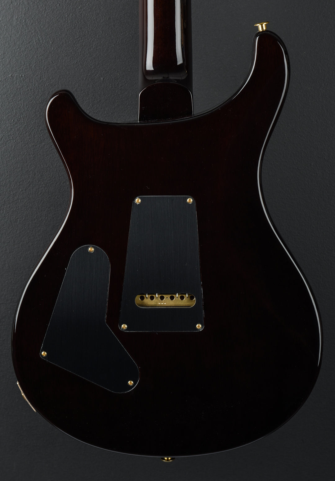 Custom 24 10 Top - Black Gold Wraparound Burst