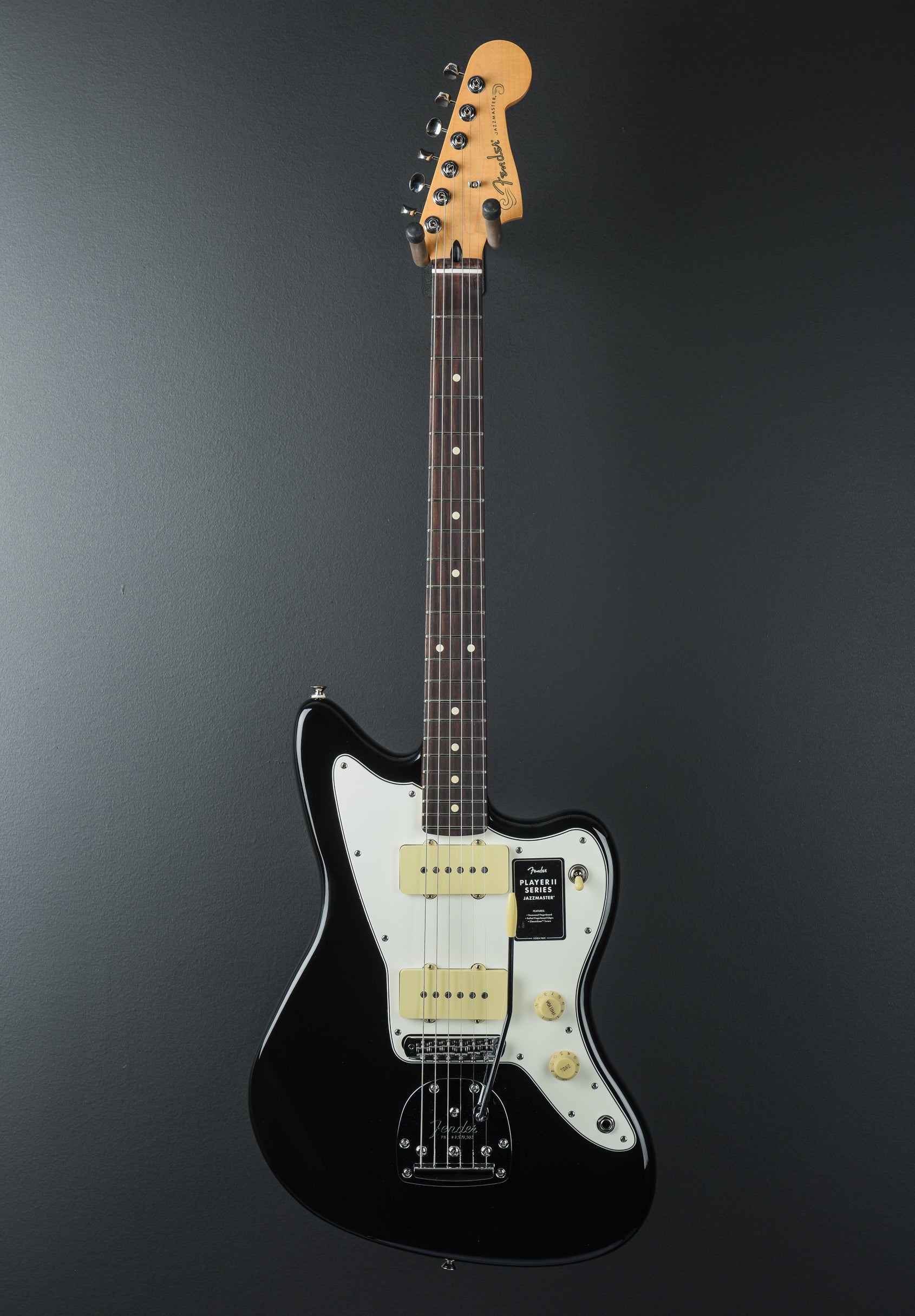 Player II Jazzmaster - Black – Dave's Guitar Shop