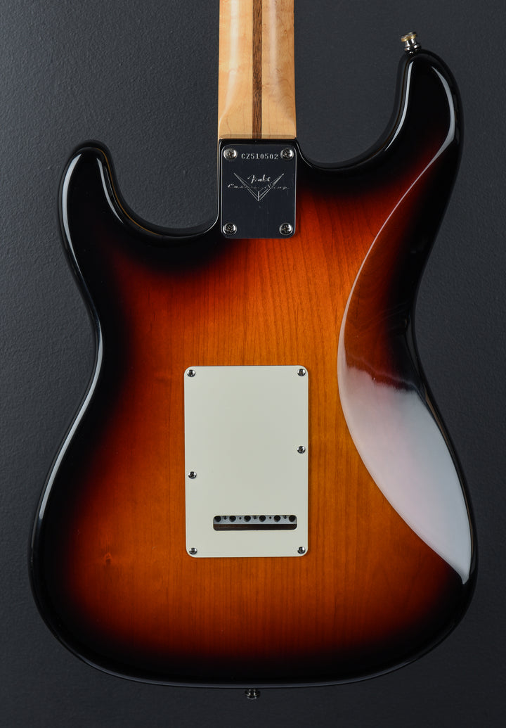 USED Custom Classic Stratocaster "V" Neck - 3-Color Sunburst &