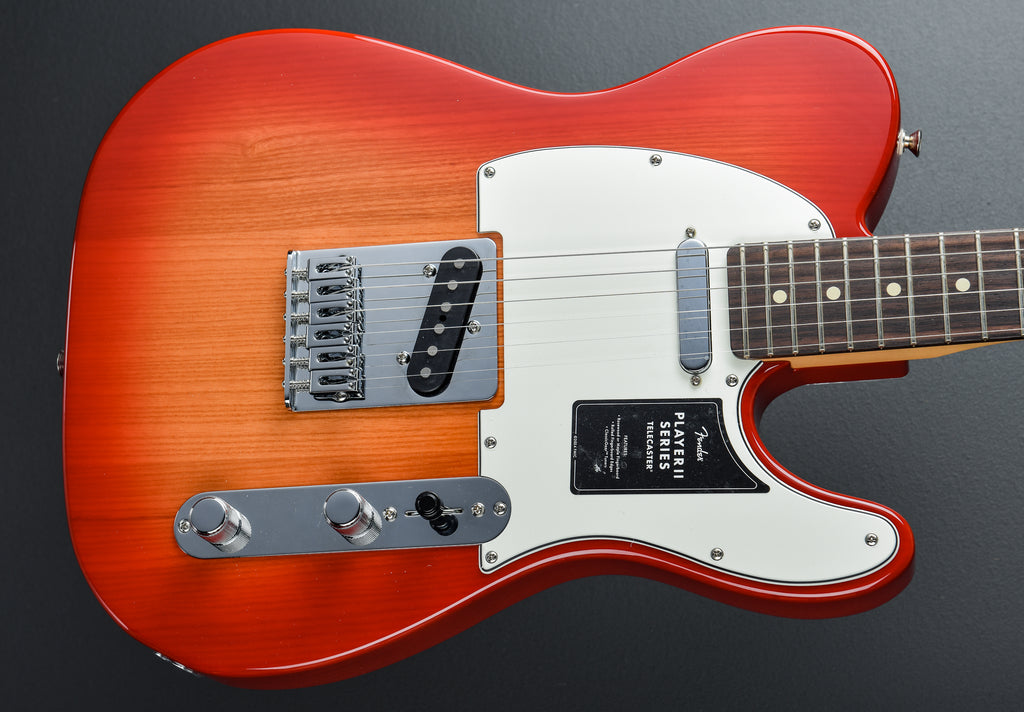 【pianovista】PlayerII Telecaster Player II Telecaster - Aged Cherry Burst w/Rosewood – Dave's