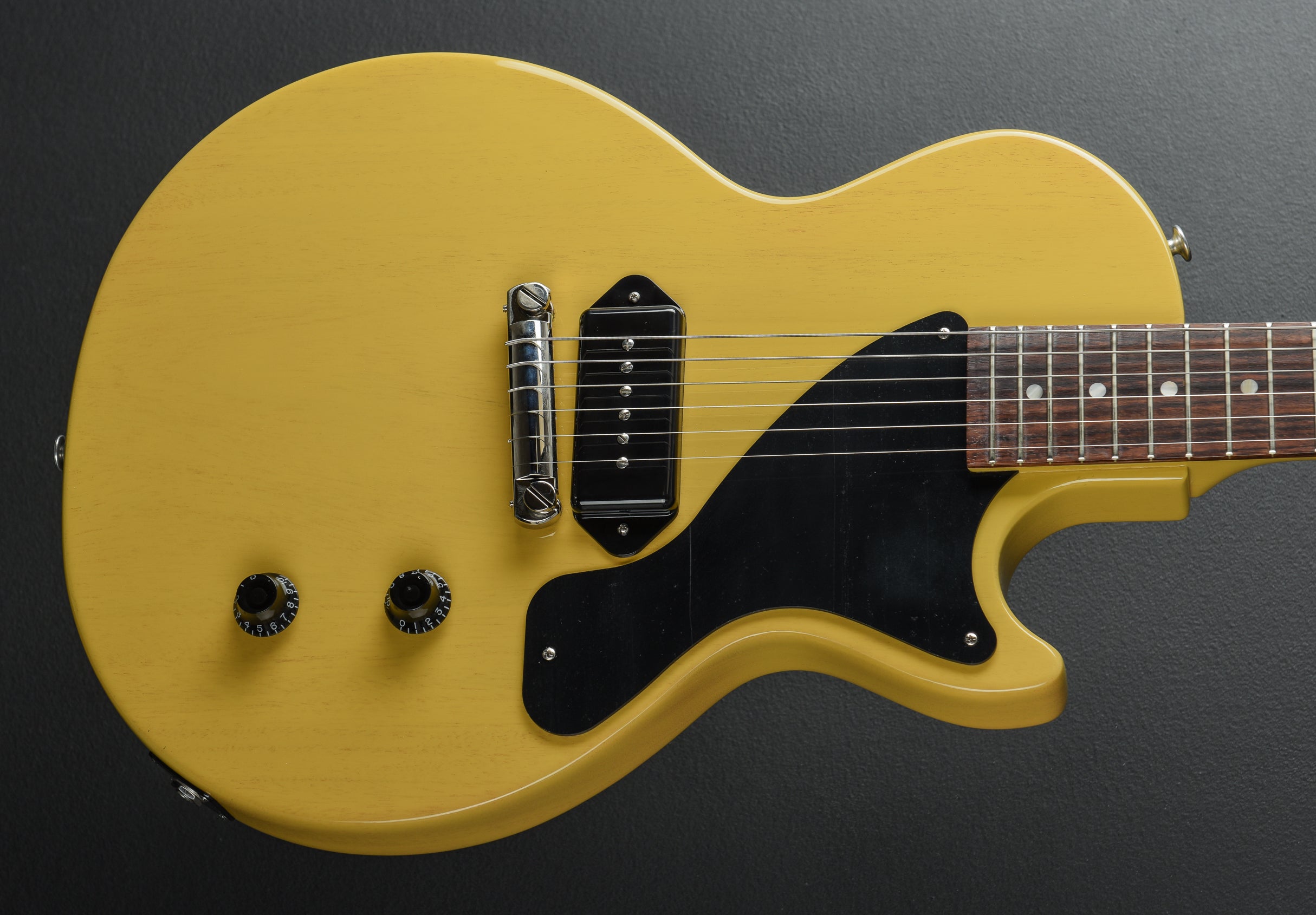 ギター Gibson Les Paul Junior 1993 TV Yellow Les Paul Junior - TV Yellow – Dave's Guitar Shop
