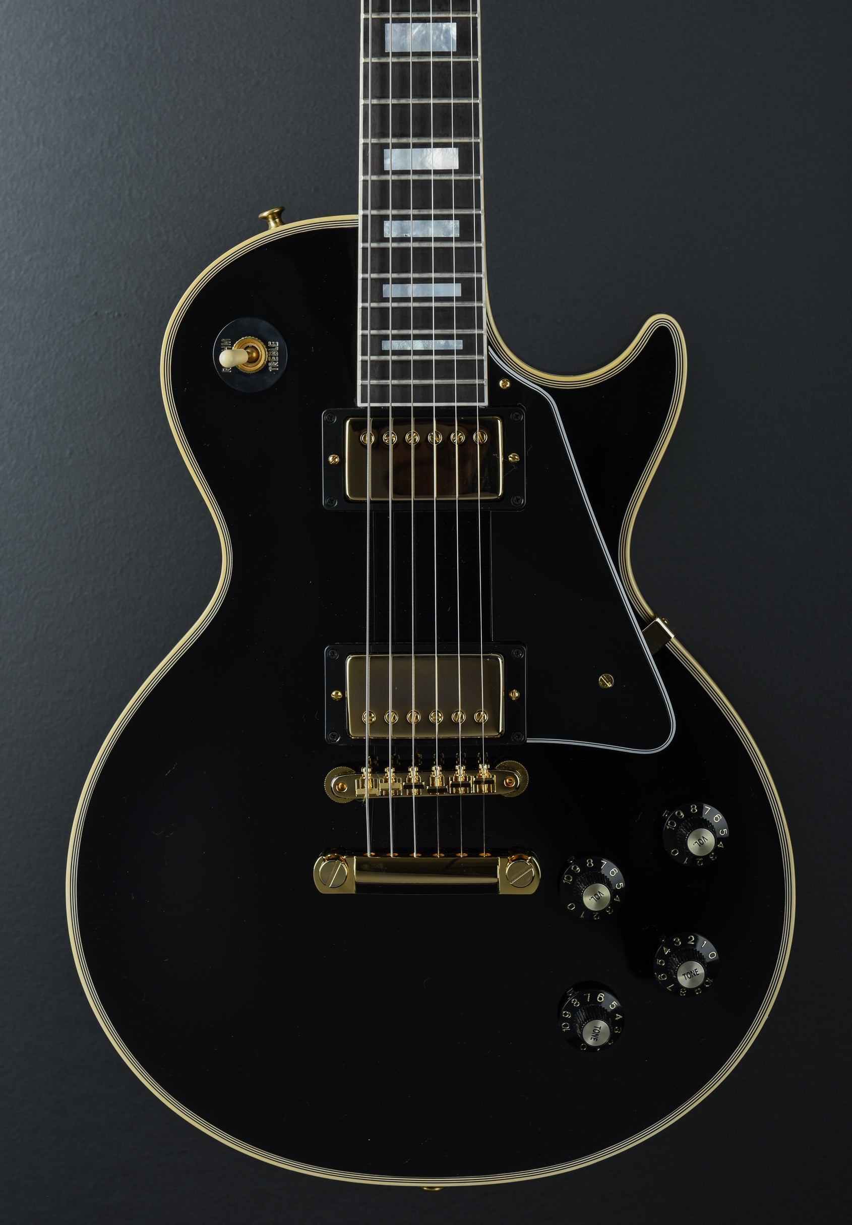 1968 Les Paul Custom Reissue - Ebony – Dave's Guitar Shop