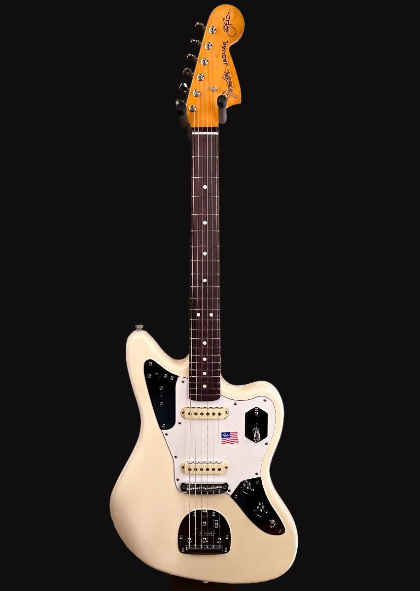 Johnny Marr Jaguar - Olympic White – Dave's Guitar Shop