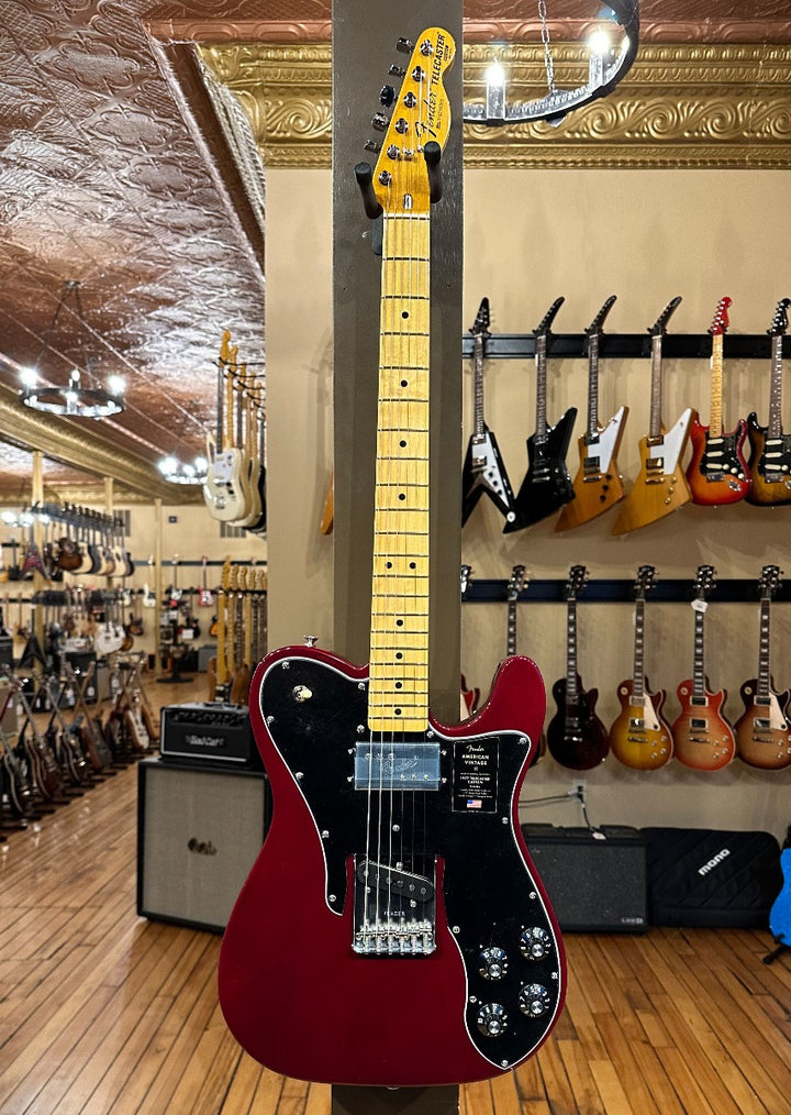 American Vintage II 1977 Telecaster Custom - Wine w/Maple