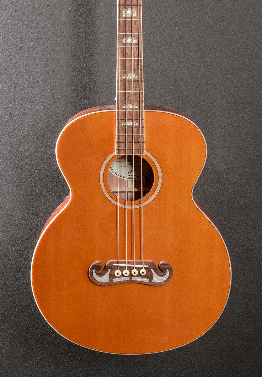 El Capitan J-200 Studio Bass Left Hand - Aged Vintage Natural