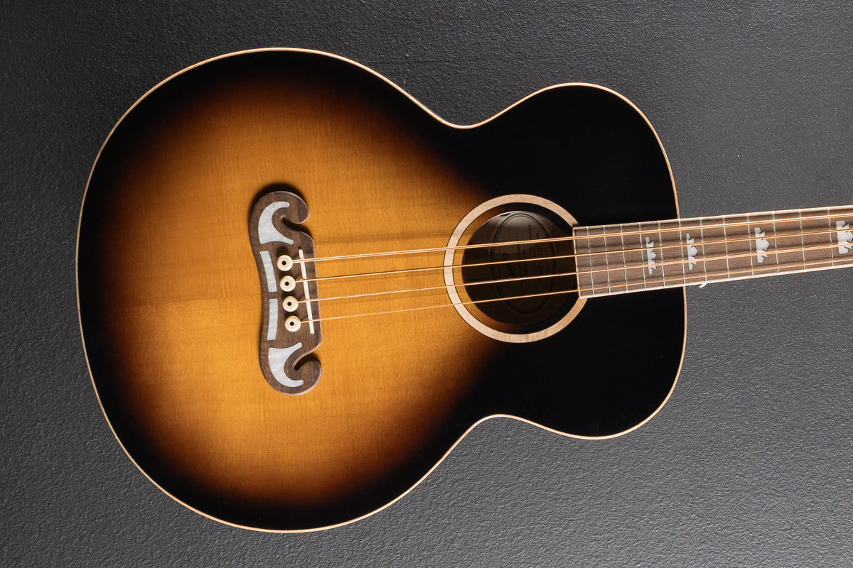 El Capitan J-200 Studio Bass - Aged Vintage Sunburst – Dave's