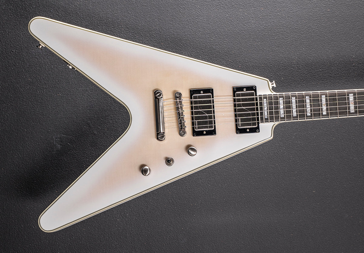 Flying V Prophecy - Aged White Tiger Burst – Dave's Guitar Shop