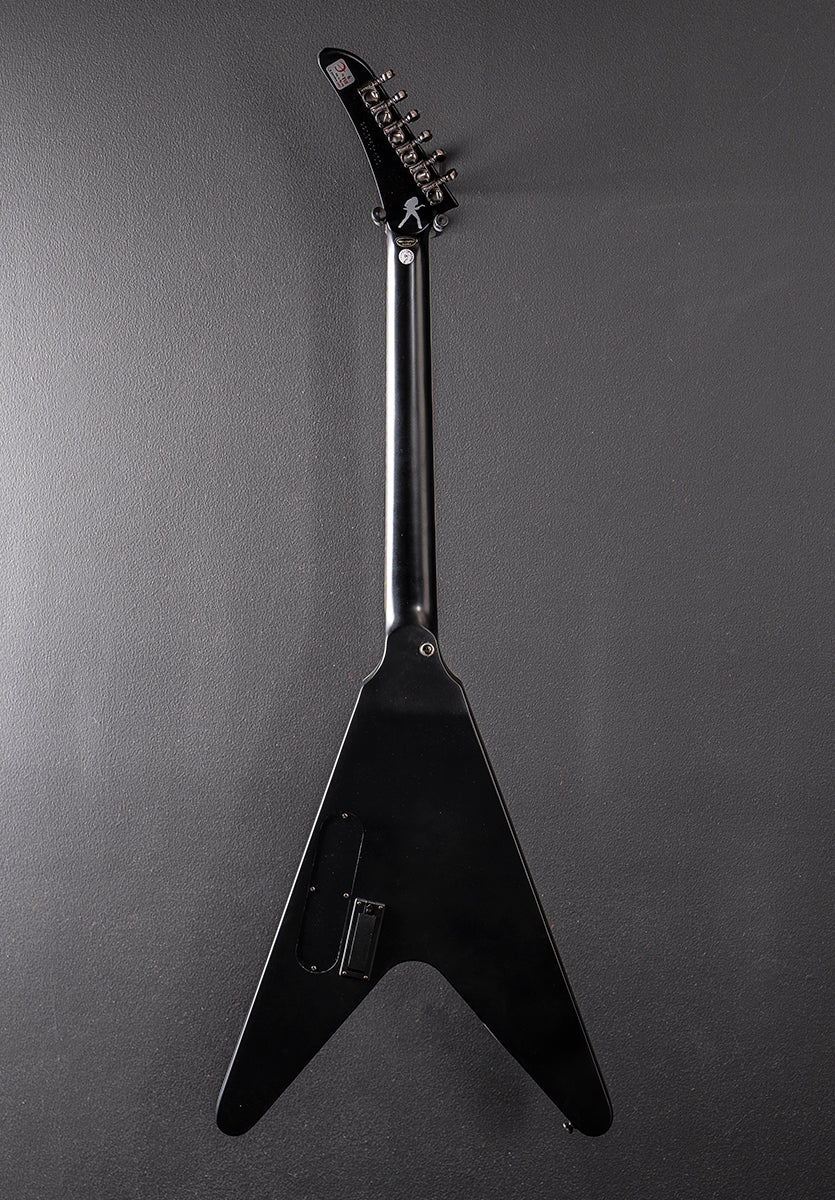 Dave Mustaine Flying V Prophecy - Aged Dark Red Burst