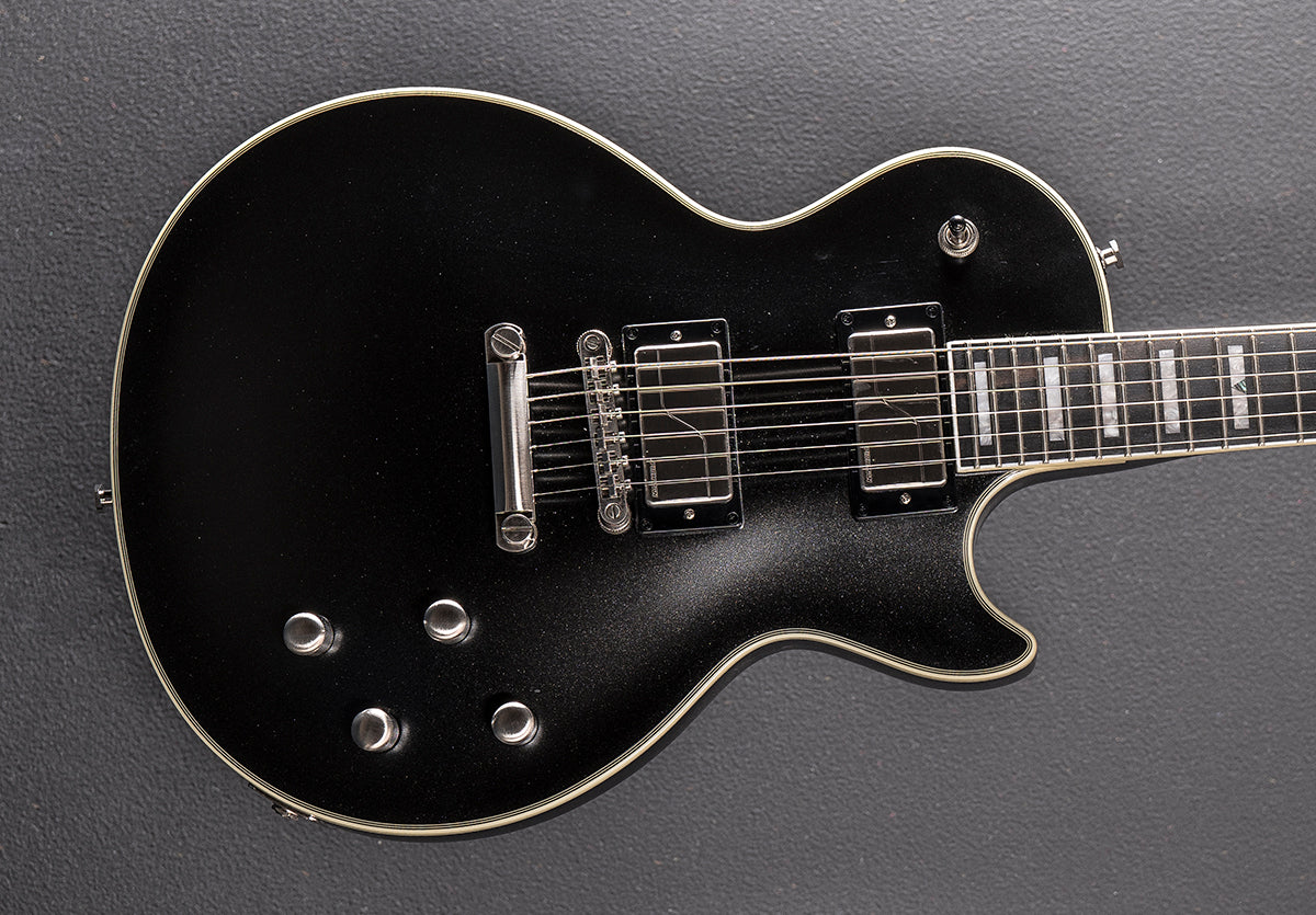 Les Paul Prophecy - Aged Jet Black Metallic – Dave's Guitar Shop