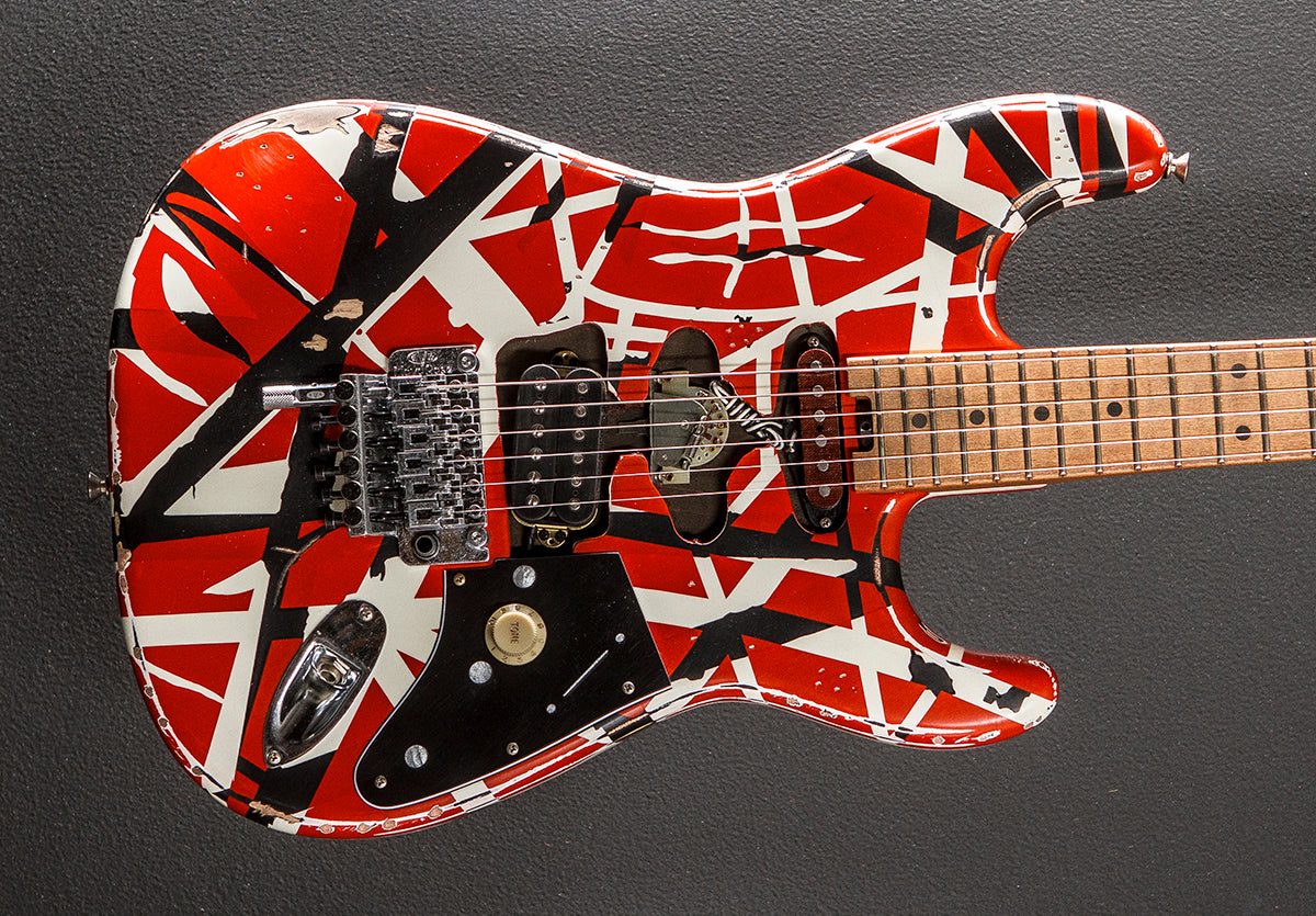 Striped Series Frankenstein Frankie - Red w/Black and White