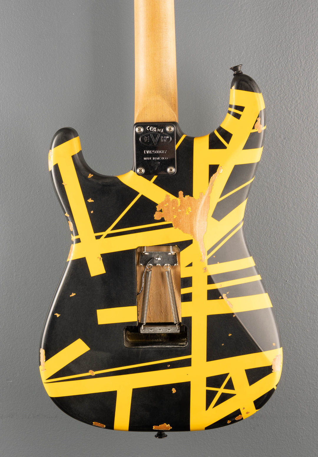 Limited Edition Striped Series Frankenstein Frankie - Black w/ Yellow Stripes Aged
