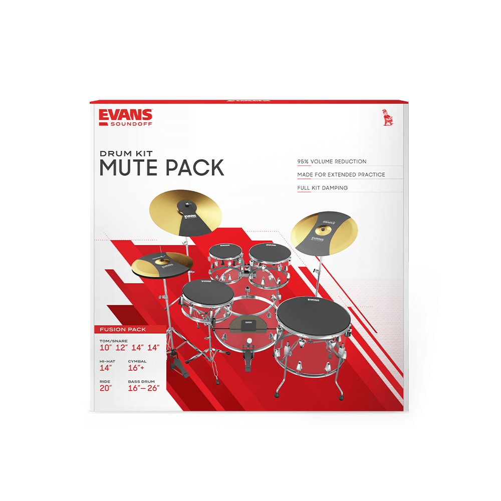 Soundoff Drum Kit Mute Pack - Fusion Pack