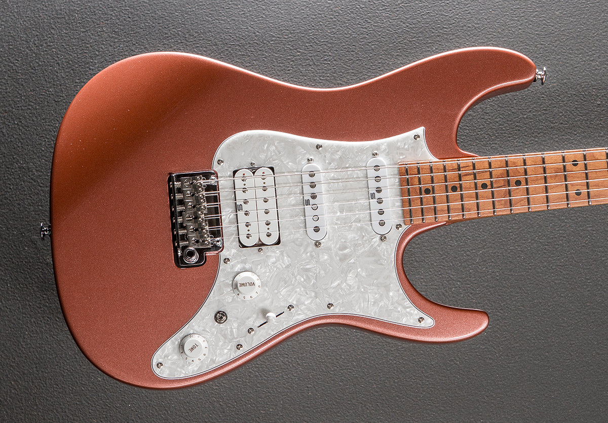 Prestige AZ2204 - Hazy Rose Metallic – Dave's Guitar Shop
