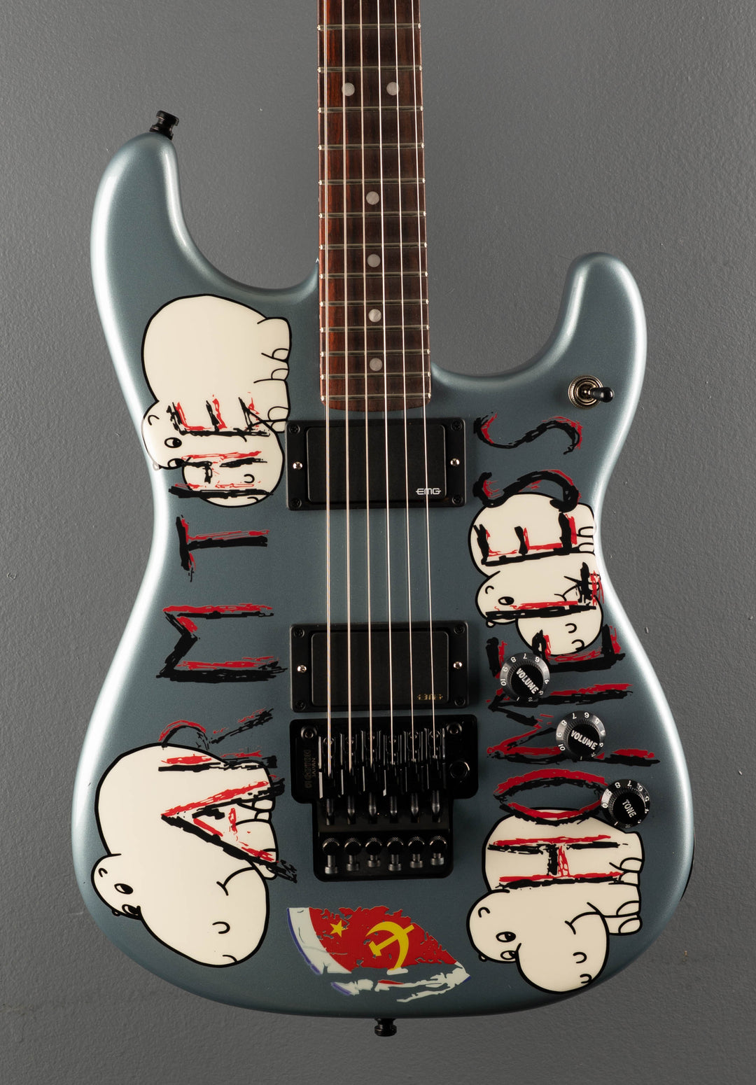 Tom Morello "Arm The Homeless" Signature - Blue Ice Metallic