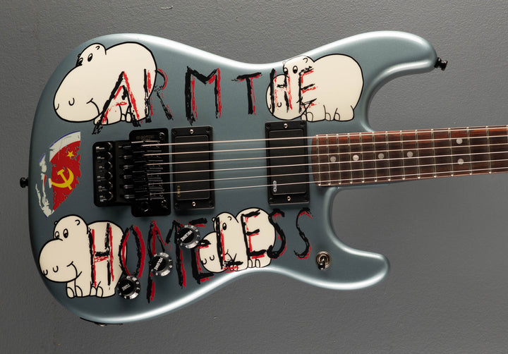Tom Morello "Arm The Homeless" Signature - Blue Ice Metallic