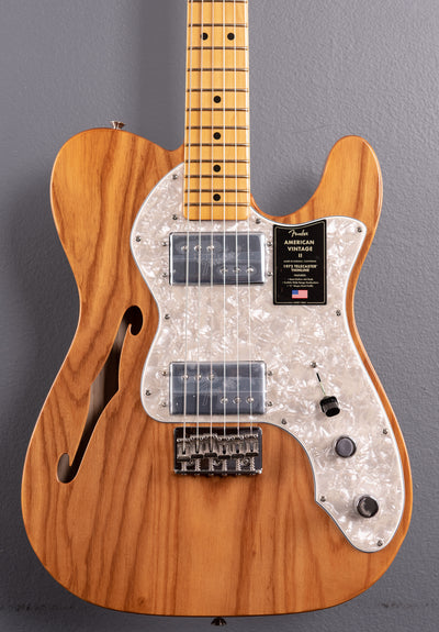 American Vintage II 1972 Telecaster Thinline - Aged Natural