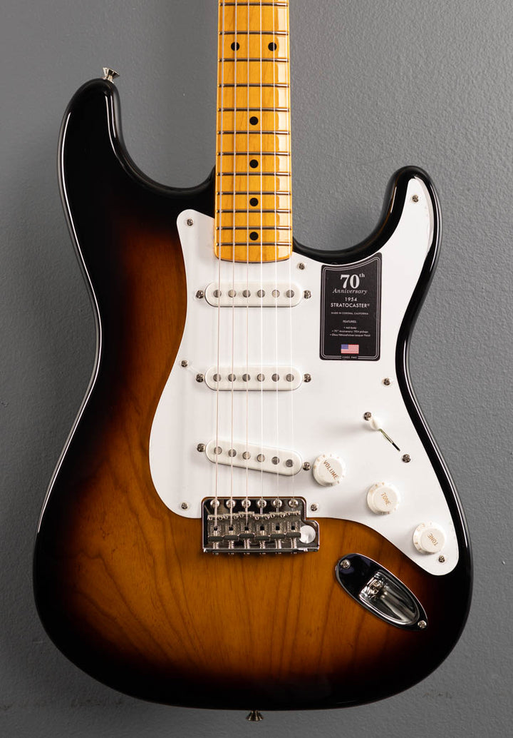 70th Anniversary American Vintage II 1954 Stratocaster - Two Color Sunburst