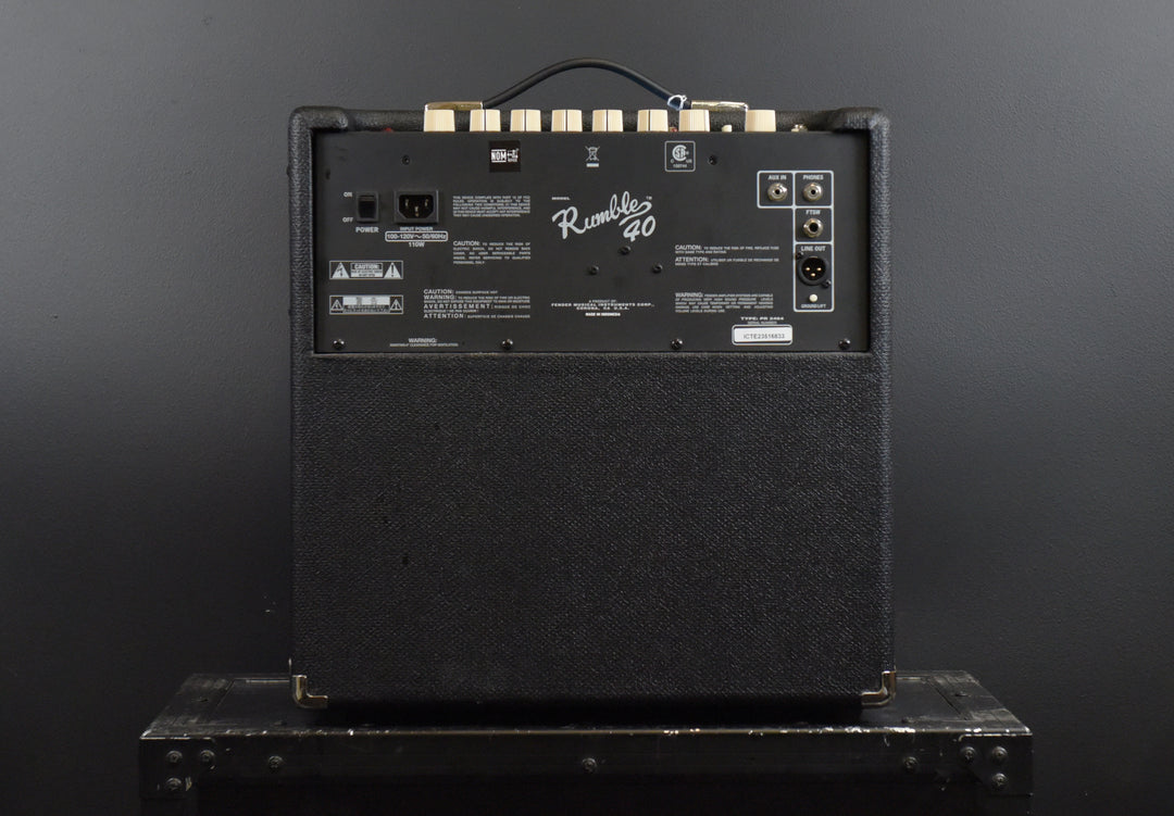 USED Rumble 40, Recent