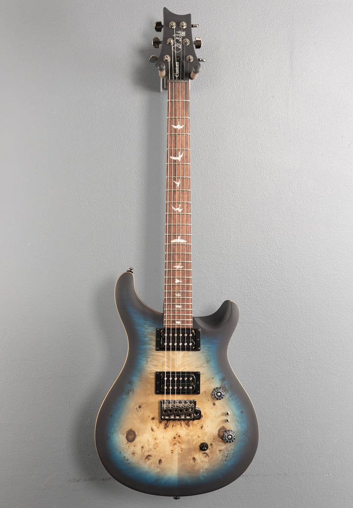 SE Custom 24-08 Poplar Burl Limited Edition - Lake Blue Midnight Burst