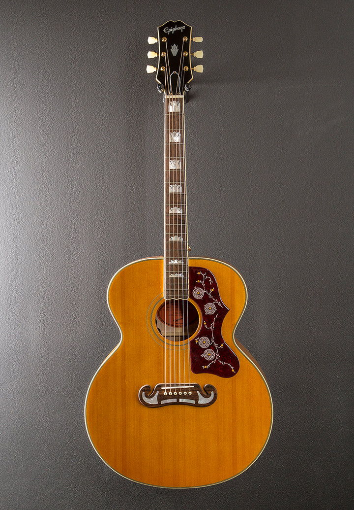 "Inspired by Gibson" J-200 - Aged Gloss Antique Natural