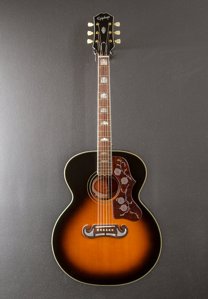"Inspired by Gibson" J-200 - Aged Gloss Vintage Sunburst