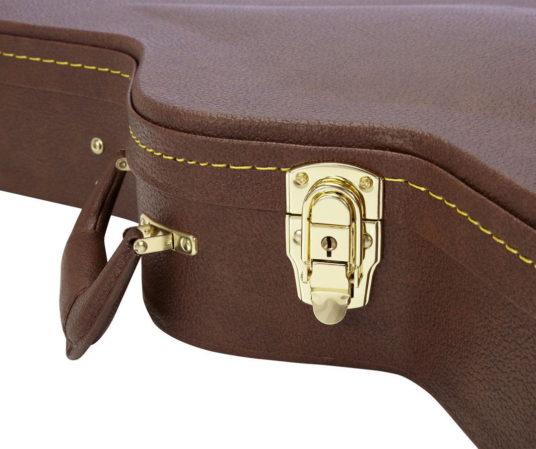 Deluxe Hard-Shell Wood Case for Semi-Hollow 335 Style Guitars