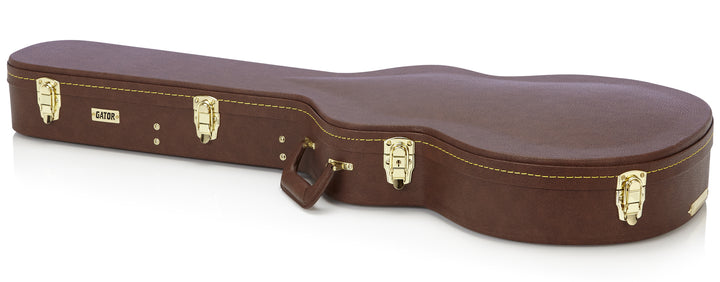 Deluxe Hard-Shell Wood Case for Semi-Hollow 335 Style Guitars